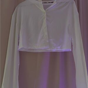 Angelic Silky Crop Top